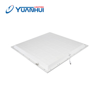 Lampe LED à panneau plat de haute qualité en aluminium, dimensions 600x600, panneau d'éclairage carré, livraison gratuite, 2021