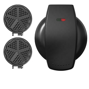 2025年家庭用オーブンミニアルミ電気ワッフルドーナツパンケーキサンドイッチメーカーフランス語操作言語 - Product Image 1