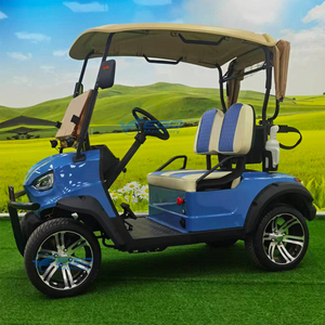 Nuevo Diseño de Carro de Golf Azul, Carro de Golf Eléctrico Clásico para Turismo, Fabricante, Mejor Precio, Carro de Golf en Venta - Product Image 6