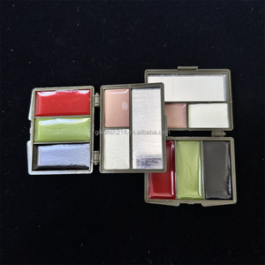 Sản Phẩm Mới Rừng Phiêu Lưu Trại Lĩnh vực Đào Tạo Mặt Sơn Palette 5 Màu Sắc Màu Đen Màu Xanh Lá Cây Nâu Da Màu Nâu Cơ Thể Sơn Kit - Product Image 6