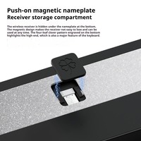 Weikav Lucky65 V2 Kit Keyboard mekanik Gamer 3Mode struktur paking RGB mendukung QMK/melalui Keyboard kustom OEM/ODM