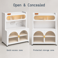 Buffet en acier minimaliste nordique, meuble de salon, armoire de rangement pour vin, pour la maison