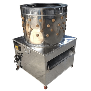 Machine à plumer les volailles à grande vitesse et automatique, système efficace de plumeuse pour poulets et canards, pour la transformation de la volaille - Product Image 1