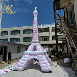 Torre Eiffel Gonfiabile Personalizzata Alta 6 Metri - Gigantesca Torre Eiffel Gonfiabile per Decorazioni di Centri Commerciali e Piazze - Product Image 4
