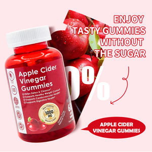 מפעל OEM/ODM גומי הרזיה הטוב ביותר בצורת דובונים עם חומץ תפוחים וויטמינים - 60 יחידות גומי - Product Image 5