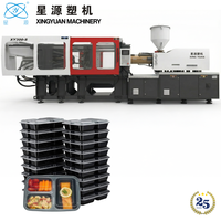 Máquina de Moldeo por Inyección de Pared Delgada de Alta Velocidad XY300-S 300T para la Fabricación de Recipientes de Plástico PP para Ensaladas, Loncheras Desechables y Contenedores de Alimentos