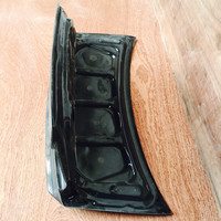 Para lancer evolution 6 EVO 6 EVO6 Versión Modificada RB estilo fibra de carbono posterior tronco con spoiler