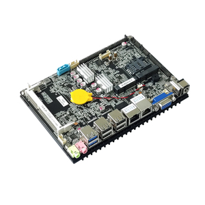 Placa Base de 4 Pulgadas con Alimentación de 12V, Memoria DDR3 1333/1600MHz 4G 8G, 2/3/4 Puertos de Red Intel, Procesador I5-5200U para Máquinas de Publicidad - Product Image 1