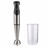 Nouveau mixeur plongeant électrique portable avec lumière LED, en acier inoxydable, 1000W, écologique, facile à nettoyer, pour usage domestique