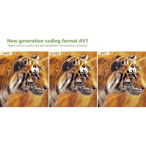 Tanix W2 Android 11,0 TV Box OLED Amlogic S905W2 Quad Core 4GB RAM 64GB ROM Dual 2,4G/5,8G WiFi 4K 6K AV1 para el hogar Smart Plastic - Product Image 6