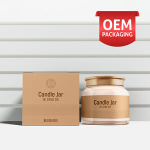 Emballage de boîte à bougie parfumée personnalisée en gros Boîte rigide de luxe avec logo en relief - Product Image 2