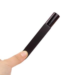 Wholesale in Stock Matte Black and White Frosted square Refillable 10ml Empty <b>Atomizer</b> Travel Size Pump Spray <b>Perfume</b> Bottles - Product Image 3
