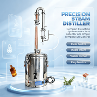 Équipement de distillation de laboratoire, kit d'appareils de distillation, ensemble complet de verrerie, gratuit pour une utilisation sûre en laboratoire