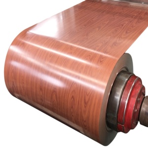 Bobina de acero galvanizado prepintado brillante y patrón 0,5mm 0,6mm bobina de acero galvanizado recubierto de <span class=keywords><strong>color</strong></span> bobinas PPGI para chapa de techo - Product Image 3