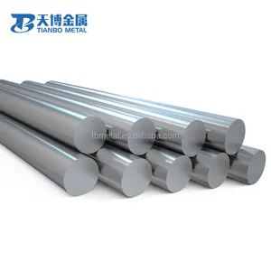 Baoji tianbo — tige ronde en tungstène, 99.95% pur, 1mm, 4mm, 10mm, 16mm, 24mm, 9995 9999