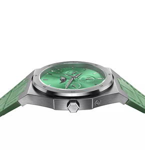 Montre En Cuir avec cadran à trois yeux pour homme, Logo personnalisé, multifonction, chronographe - Product Image 2