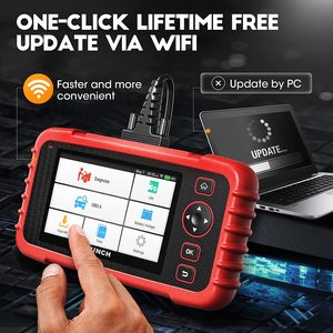 เครื่องมือโปรแกรมมอนิเตอร์ OBD2 รุ่น CRP123X สำหรับมืออาชีพ พร้อมหน้าจอ 3.5 นิ้ว รองรับหลายภาษา และใช้งานได้กับรถยนต์ทั่วไป - Product Image 3