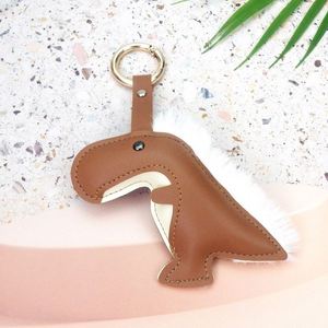 Expédition en 5 jours Porte-clés en cuir dinosaure pour sacs à main, sacs à dos et porte-clés - Pendentifs et breloques à motif animal de dessin animé - Product Image 4