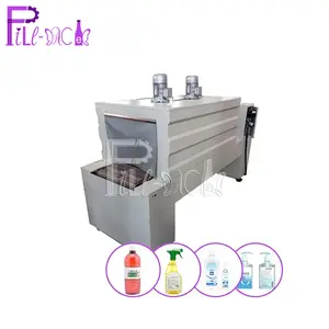 4*6 package manual shrink film packing machine / system / device with stainless steel net chain