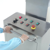 Zware mobiele silo-ophaalhopper-heftruckmachine voor IBC-vaten met emmerlift