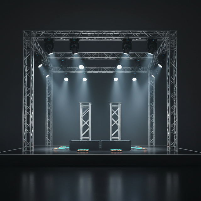DJ Stage Lighting Aluminium Truss Display 290x290 Truss Stand with Quick Installation for Corporate Events