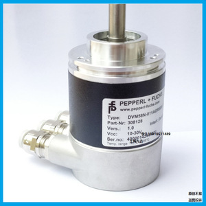 Codificador Pepperl+Fuchs DVM58N-011AGR0BN-1213, Tipo de Montaje en Extremo Moleteado Incremental PVM58NROBN - Product Image 4