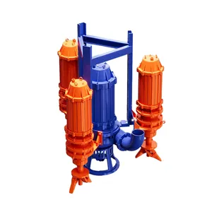 Sand Slurry Mud Sewage Submersible Pump Beach River Dredging Submersible Sludge Pump For Sand