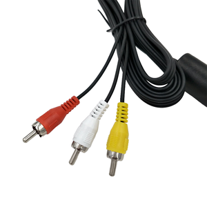 Venta caliente 1,8 m Audio <span class=keywords><strong>Video</strong></span> a 3 RCA AV <span class=keywords><strong>Cable</strong></span> para PS3/PS2 AV Componente TV <span class=keywords><strong>Video</strong></span> <span class=keywords><strong>Cable</strong></span> para Playstation <span class=keywords><strong>2</strong></span> 3 PS3 - Product Image 3