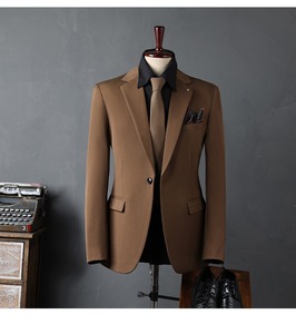 <span class=keywords><strong>Costume</strong></span> Homme de Haute Qualité <span class=keywords><strong>Vert</strong></span> <span class=keywords><strong>Foncé</strong></span> Simple Boutonnage pour <span class=keywords><strong>Mariage</strong></span>, Affaires, Décontracté ou Formel, Style Britannique, Taille XL, en Tissu Peigné TR avec Braguette Zippée - Product Image 4