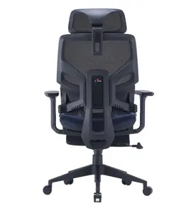 하이 백 임원 사무실 의자 공급 업체 최고의 메쉬 사무실 인체 공학적 의자 머리 받침