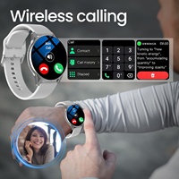 Reloj Inteligente Deportivo Multifuncional con Monitor de Frecuencia Cardíaca, Llamadas, Pronóstico del Tiempo, Control de Música, Contador de Pasos, Silicona