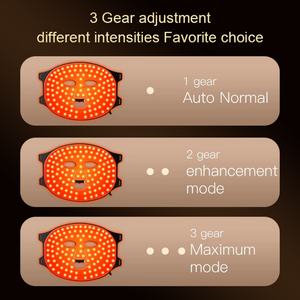 หน้ากาก LED แบบมืออาชีพ ผสมแสงสีแดง/อินฟราเรด ความยาวคลื่น 850 นาโนเมตร สำหรับการปรับรูปหน้าและกระตุ้นการสร้างคอลลาเจน - Product Image 6