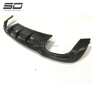 Difusor Trasero de Fibra de Carbono Estilo <span class=keywords><strong>RS</strong></span> para Audi <span class=keywords><strong>A3</strong></span> S3 2017-2019 Sedán - Product Image 3