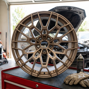 <span class=keywords><strong>ล้อ</strong></span>ฟอร์จโมโนบล็อกแบบกำหนดเอง สีบรอนซ์ด้าน ดีไซน์ลายตาข่าย ขนาด <span class=keywords><strong>18</strong></span> 19 20 นิ้ว สำหรับ Toyota Supra A90 สไตล์ JDM <span class=keywords><strong>ล้อ</strong></span>รถแข่ง - Product Image 6