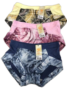 Chất lượng cao của phụ nữ phương thức cotton tóm tắt kết hợp phong cách và màu sắc Lady boxer Panties sexy Ngắn Quần lót vải với giá thấp - Product Image 4