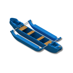 Jukung Pro / Bote Jukung Fabricado con Tecnología de Moldeo Rotacional Sin Uniones Debiles Polietileno de Primera Calidad - Product Image 1