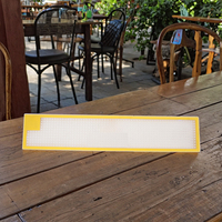 Usine Directe Écologique PVC Silicone Tapis Logo Personnalisable Vente Chaude Lumière LED Bière Tapis Bar Utiliser Caoutchouc Souple Personnalisable