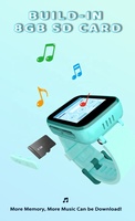 CTW20C Reloj Inteligente con Cámara y Tarjeta SIM para Niños, con Grabador de Video, Juegos y Funciones de Aprendizaje