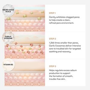 VT Garlic Ac Reedle Shot Gel Cream 50ml Crema Viso per la Cura delle Imperfezioni - Product Image 6