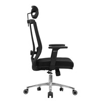 Chaise de bureau ergonomique à dossier haut en maille pour ordinateur, ensemble table et chaise de direction, Sillas De Oficina