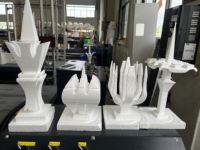 Equipo de Corte de Espuma con Hilo Caliente de 4 y 5 Ejes, Máquina de Corte de Perfiles de Espuma de Alta Velocidad, Cortadora de Bloques de Espuma Industrial con Hilo Caliente