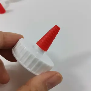 Produttore di tappi in plastica coperchi per bottiglie di salsa personalizzati da 38/400mm tappi per beccuccio per bottiglie di colla