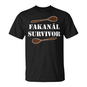 Camiseta Fakanal Survivor Hungarian Wooden Spoon Heritage - Product Image 1