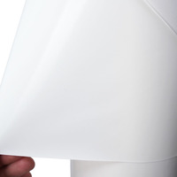 Film synthétique PP auto-adhésif mat imperméable pour impression jet d'encre sur PVC pour supports d'affichage