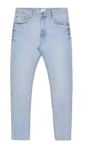 กางเกงสำหรับผู้ชายทรงตรงยาวพิเศษสุดเท่ทันสมัยกางเกงแนวสตรีทสีเข้มสีเข้มบางเฉียบ - Product Image 3