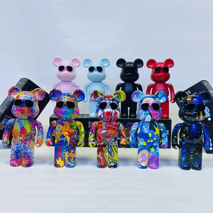 Bạo lực gấu 3W B5 B5 + Xách tay sáng tạo phim hoạt hình không dây kích thước nhỏ USB TF chơi màu xanh răng BT Loa siêu trầm để bàn loa - Product Image 6