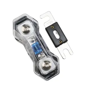 Wire Inline AFS Mini ANL Fuses and ANL Fuse Holder 0/4 Gauge Fuse Block for Car Audio 1 Way