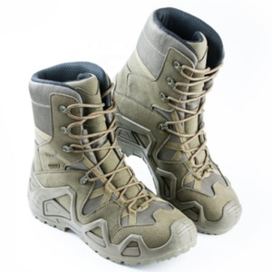 Custom Elkland Men's Tactical Boots High-Cut Outdoor <b>Waterproof</b> Artificial Nubuck Breathable Comfortable Anti-Slip Light Weight - Product Image 3