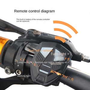 Feu arrière <span class=keywords><strong>de</strong></span> vélo intelligent avec clignotants intégrés pour moto tout-terrain et usage extérieur - Product Image 4