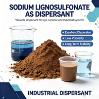 Lignosulfonate de sodium de haute pureté, dispersant pour réducteur d'eau du béton, additif pour le traitement des minerais et additif alimentaire